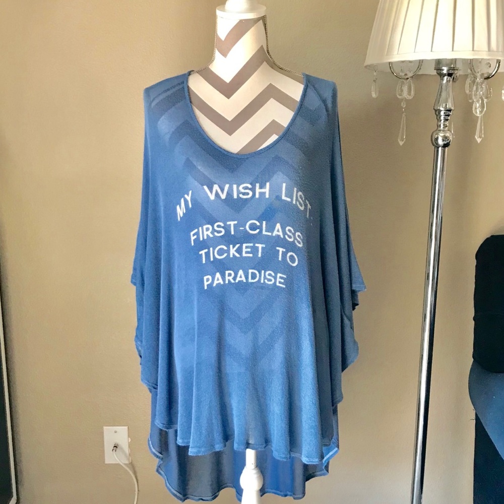 Today Sale Only! •WILDFOX• Flowy Tahiti Tunic